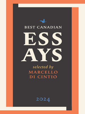 cover image of Best Canadian Essays 2024